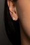 Heliophilia Silver Pendientes Stud de Plata de Ley 925 Dorados